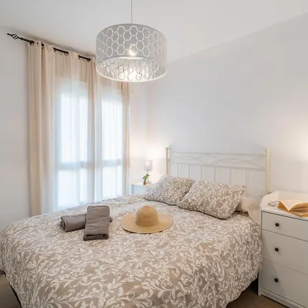 Lejlighed Casa Playa Guadalmar, Beautiful In Front Of The Sea, Wifi, Ac, Smart Tv, Private Parking