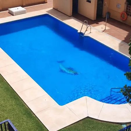 Apartment Casa Playa Guadalmar, Beautiful In Front Of The Sea, Wifi, Ac, Smart Tv, Private Parking *