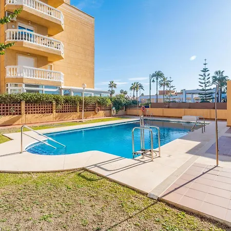 Apartment Casa Playa Guadalmar, Beautiful In Front Of The Sea, Wifi, Ac, Smart Tv, Private Parking Malaga